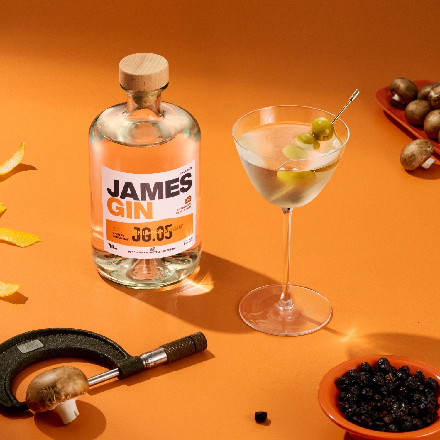 Mama's Martini | California Dreamgin' Martini Recipe | James Gin Cocktails