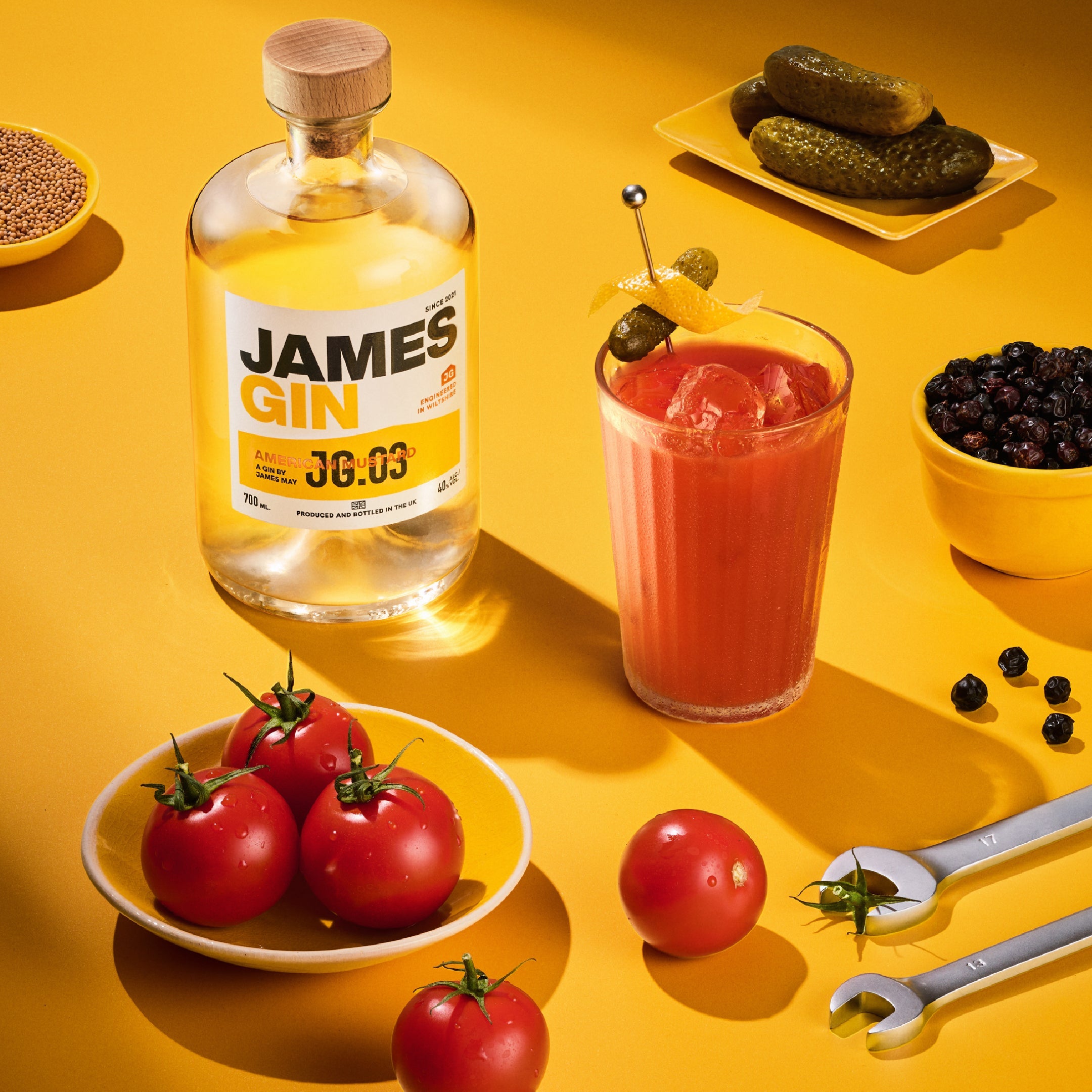 The Bloody May | Bloody Mary with Gin Recipe | James Gin